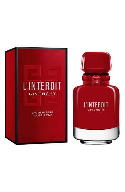 Shop Givenchy L'interdit Eau De Parfum Rouge Ultime, 1.7 oz