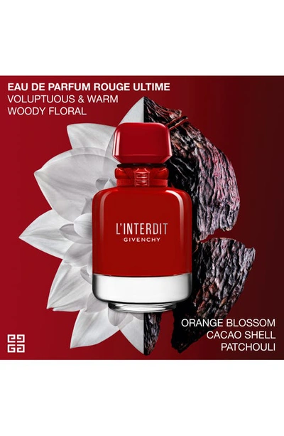 Shop Givenchy L'interdit Eau De Parfum Rouge Ultime, 2.7 oz