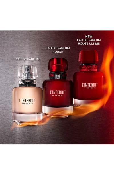 Givenchy L'interdit Rouge Ultime Eau De Parfum, 2.7 Oz.