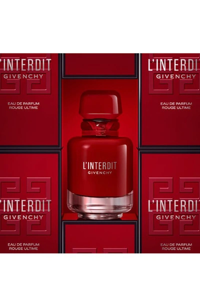 Shop Givenchy L'interdit Eau De Parfum Rouge Ultime, 2.7 oz