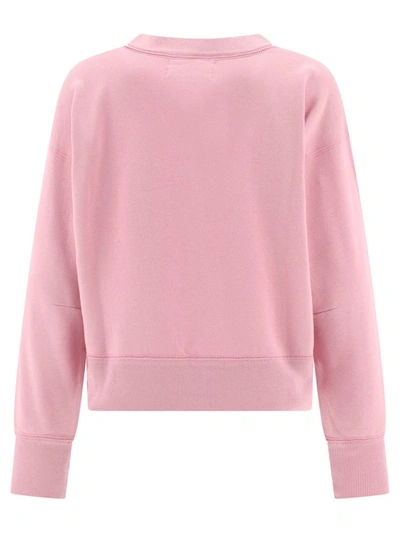 Shop Isabel Marant Étoile "mobyli" Sweatshirt In Pink