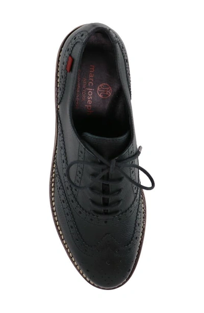 Marc Joseph New York Central Park West Derby In Black Mini Grainy