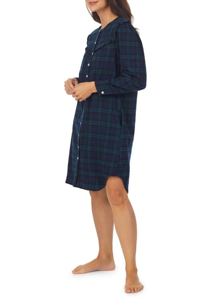 Lanz Of Salzburg Nightgown In Blue/grn