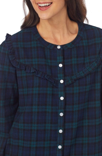 Lanz Of Salzburg Nightgown In Blue/grn