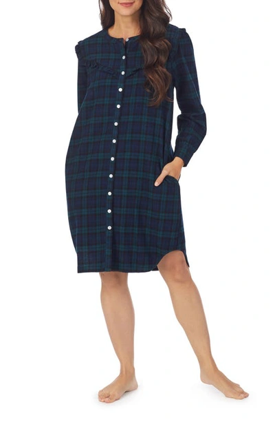 Lanz Of Salzburg Nightgown In Blue/grn