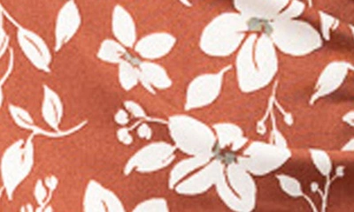 Shop Kiyonna Faux Wrap Top In Spiced Petals