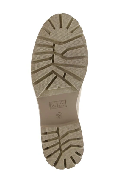 Mia Soraya Lug Wedge Boot In Taupe Burn