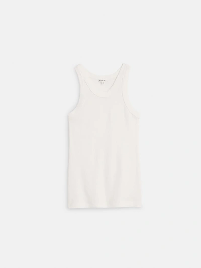 Shop Alex Mill Everyday Rib Tank In Sea Salt