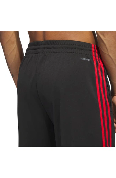 Shop Adidas Originals Legends Basketball Shorts In Black/ Better Scarlet