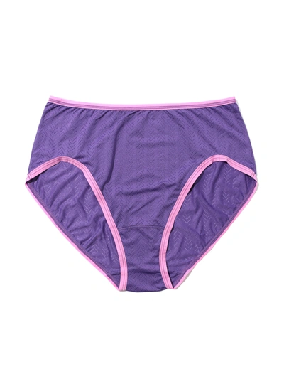 Shop Hanky Panky Movecalm™ High Waist Brief In Purple