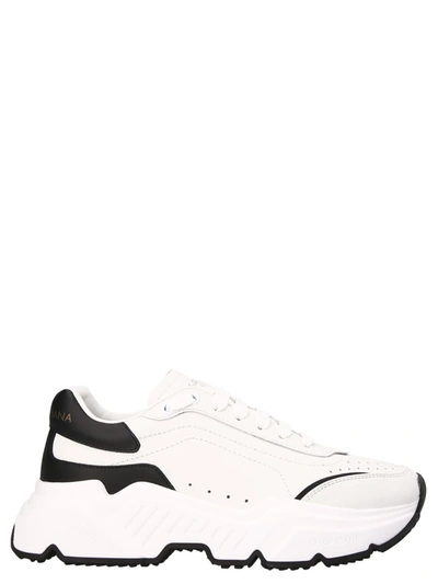 Shop Dolce & Gabbana 'daymaster' Sneakers In White/black