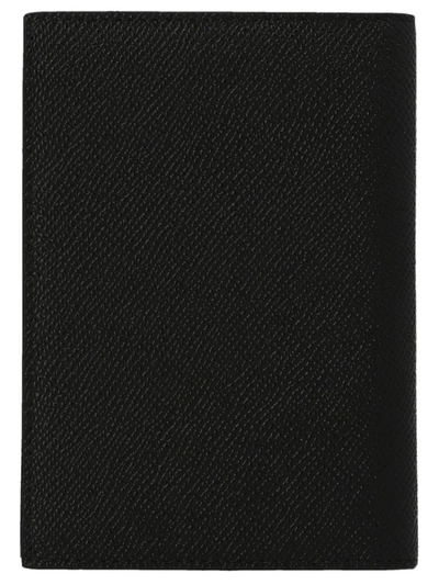 Shop Dolce & Gabbana Logo Passport Holder In Black