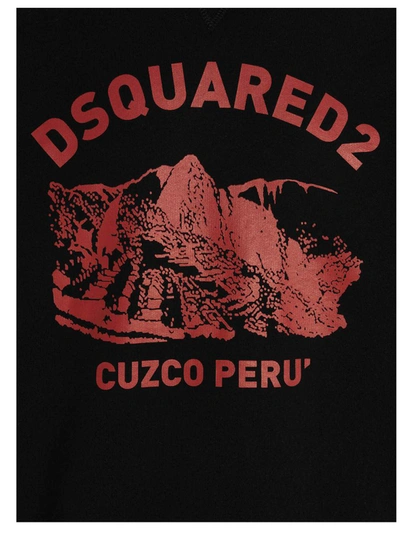 Shop Dsquared2 'cuzco' Hoodie In Black