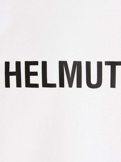 Shop Helmut Lang 'core' T-shirt In White/black