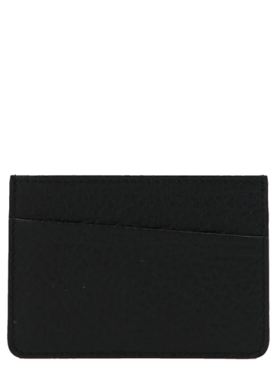 Shop Maison Margiela Logo Card Holder In Black