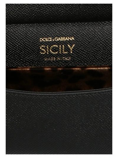 Dolce & Gabbana - Small Sicily Bag - Black – Shop It