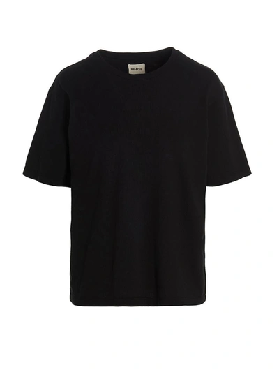 Shop Khaite 'mae' T-shirt In Black