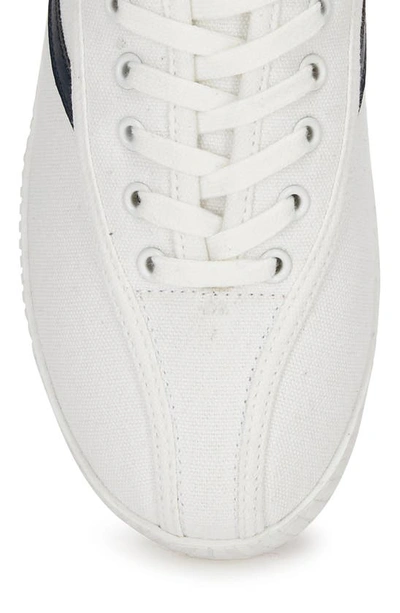 Shop Tretorn Nylite Classic Sneaker In White/ Navy Pu
