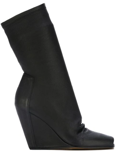 Shop Rick Owens Wedge Booties