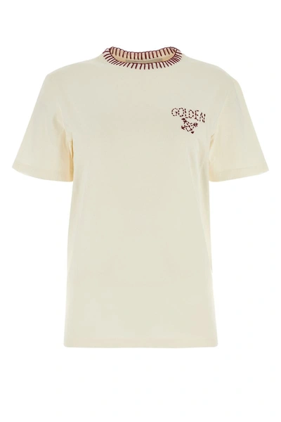 Golden Goose Deluxe Brand T-shirt In Neutral | ModeSens