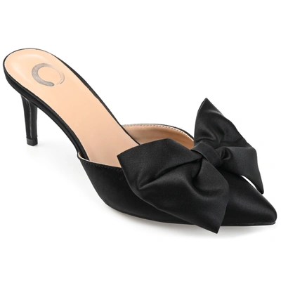 Shop Journee Collection Collection Women's Tiarra Wide Width Pump In Black