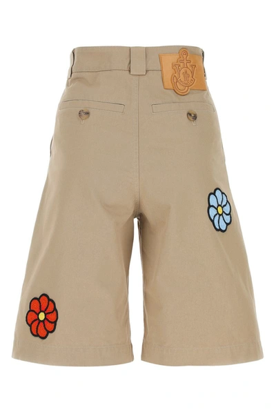 Shop Moncler Genius Shorts In Beige