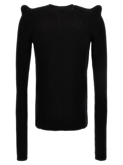 Shop Rick Owens 'tec' Sweater In Black