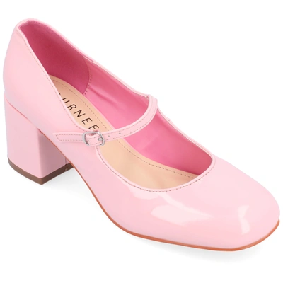 Shop Journee Collection Collection Women's Tru Comfort Foam Wide Width Okenna Pumps In Pink