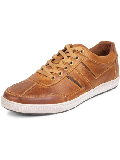 Shop Kenneth Cole Reaction Sprinter Mens Genuine Leather Comfort Fashion Sneakers In Multi