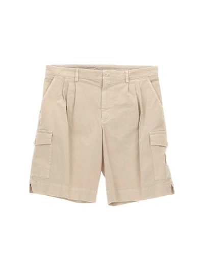 Shop Dolce & Gabbana Shorts In Beige