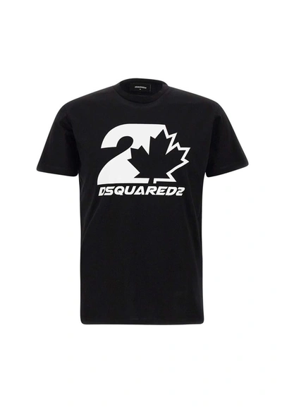Shop Dsquared2 "cool Fit Tee" Cotton T-shirt In Black