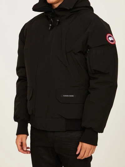 Shop Canada Goose Chilliwack Bomber Jacket In Black
