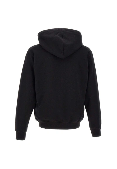 Shop Dsquared2 "mini Icon Hoodie"  Cotton Sweatshirt In Black
