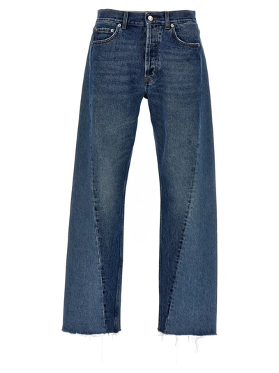 Shop Séfr 'twisted' Jeans In Blue