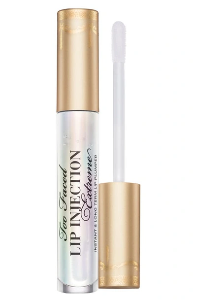Too Faced Lip Injection Extreme Lip Plumper Gloss In Original Clear