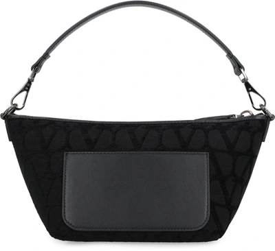 Shop Valentino Black Iconographe Crossbody Bag