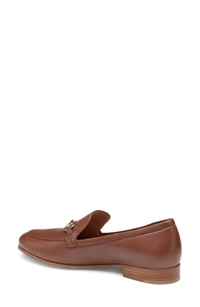 Shop Johnston & Murphy Ali Bit Loafer In Cognac Glove