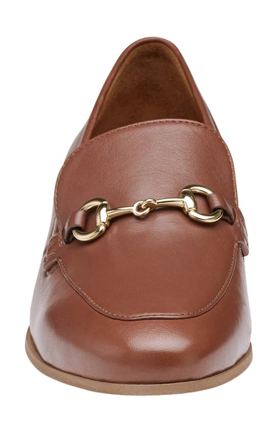 Shop Johnston & Murphy Ali Bit Loafer In Cognac Glove