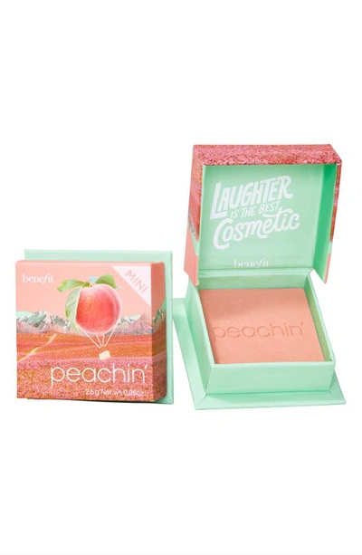 Shop Benefit Cosmetics Wanderful World Silky Soft Powder Blush, 0.08 oz In Peachin Mini