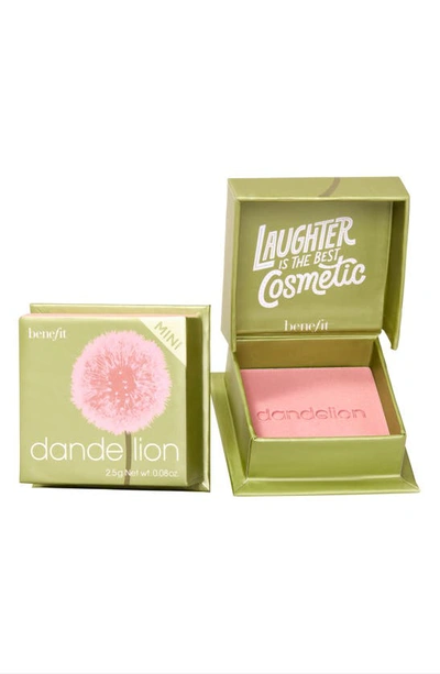 Shop Benefit Cosmetics Wanderful World Silky Soft Powder Blush, 0.08 oz In Dandelion Mini