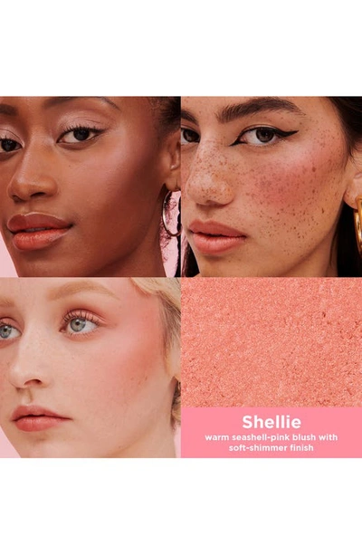 Benefit Cosmetics Wanderful World Silky Soft Powder Blush In Shellie Mini