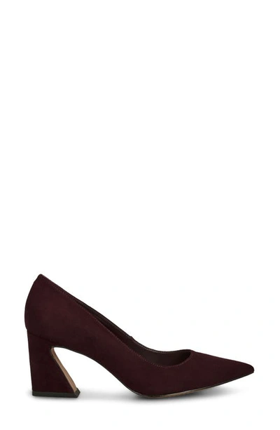 Shop Vince Camuto Hailenda Pointed Toe Pump In Petit Sirah