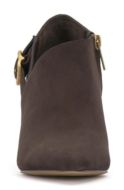 Vince Camuto Kreitha Pointed Toe Bootie In Root Beer