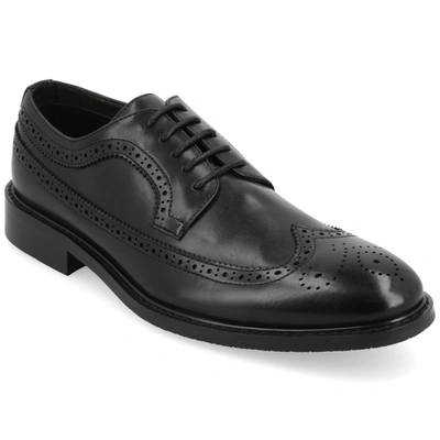 Shop Vance Co. Gordy Wingtip Dress Shoe In Black