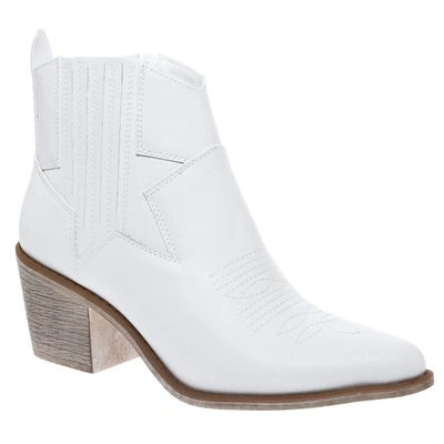 Shop Pierre Dumas Women's Star Ankle Bootie In White
