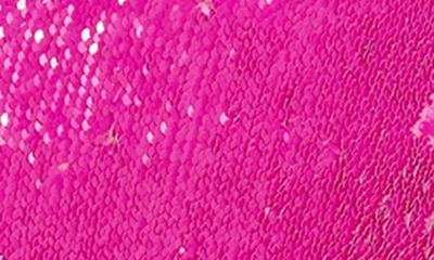 Shop Dress The Population Taryn Sequin One-shoulder Minidress In Hot Pink