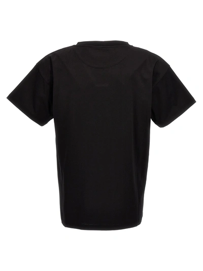 Shop Bally Flocked Logo T-shirt Black