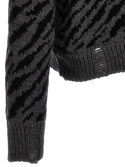 Shop Rhude Zebra Sweater, Cardigans Multicolor