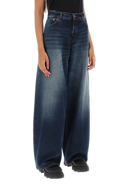 Shop Haikure 'bethany' Baggy Jeans In Blue