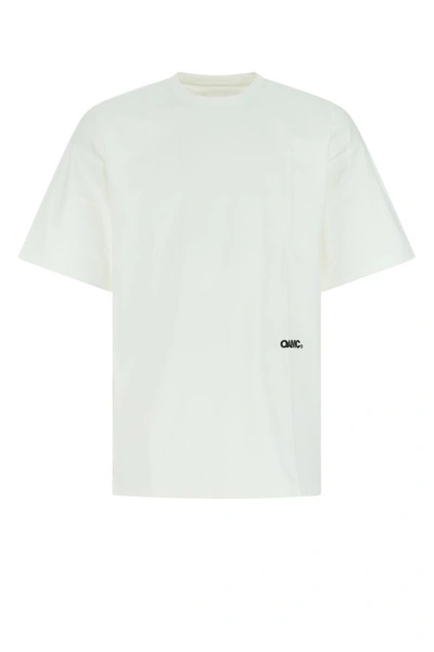 Shop Oamc Man White Cotton Oversize T-shirt